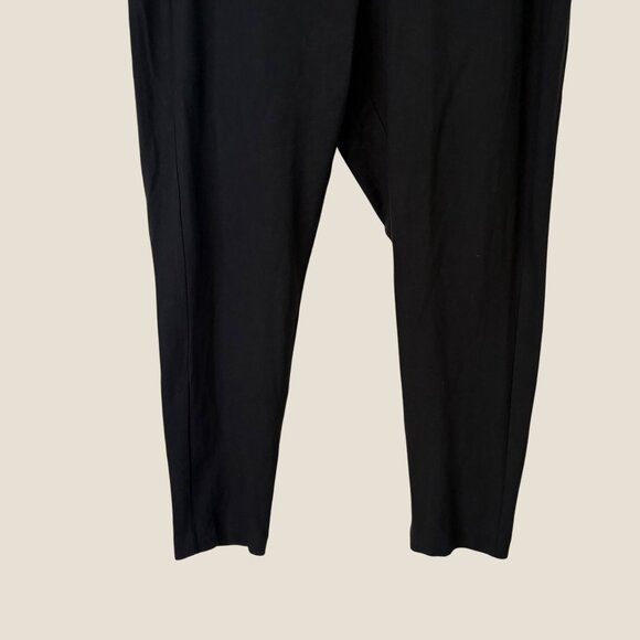 J.Jill Ponte Black Pull-On Elastic Waist Stretch Leggings Size 3X - Picture 5 of 8